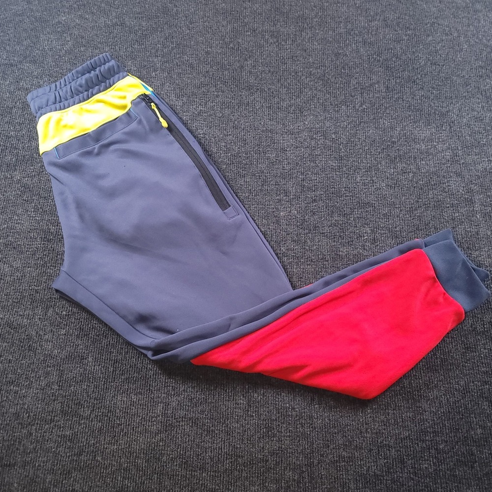 Nike Tribute Jogger Pants Men's S Blue DQ3525-435 Athletic Sportswear *Flaws*‎